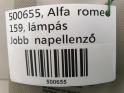ALFA ROMEO 159 , Lámpával, Jobb / 655 / napellenző