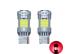 Univerzális / T20 W21W led CANBUS piros 2db