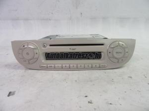 FIAT 500 / 72857 Fiat 500 fehér színű cd-s rádió 735577319