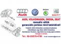 AUDI A3 - SEAT ALTEA, IBIZA, LEON - SKODA FABIA, OCTAVIA,... / Audi, VW, Skoda, Seat bontott és felújított váltók